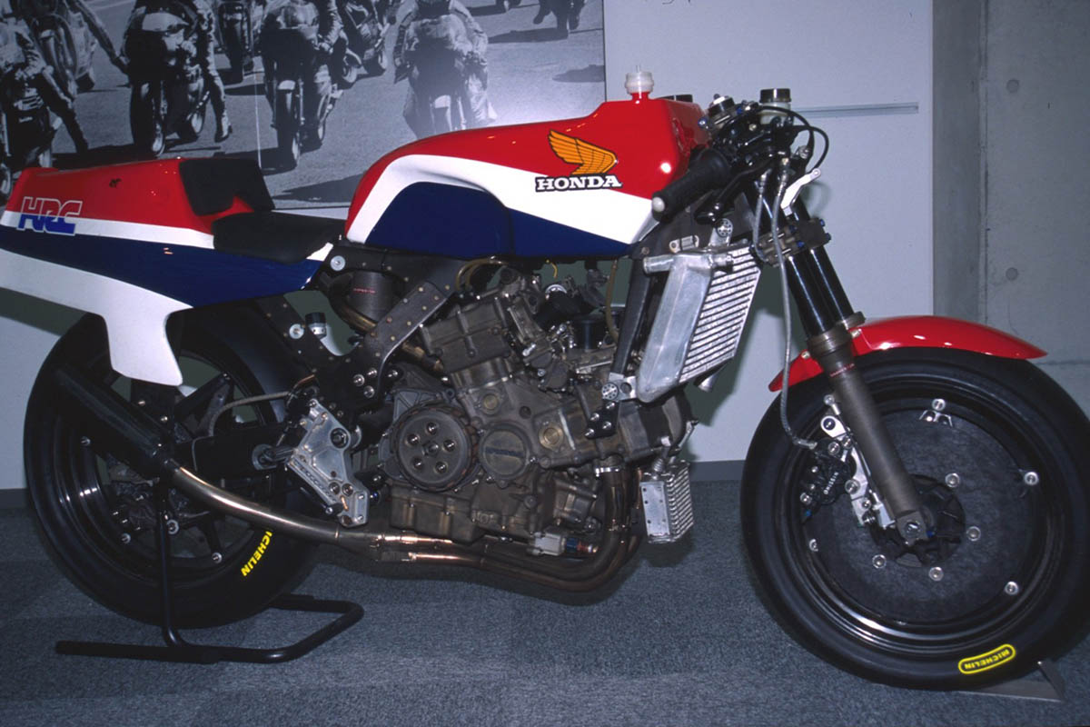 La NR500 fue una moto adelantada 20 años a su tiempo