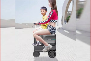 Scooter-maleta: viajar y divertirse