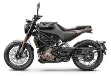 La nueva Husqvarna Svartpilen 401 2022 vista desde el lado izquierdo