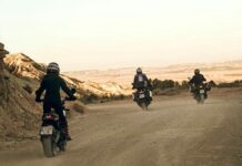 En el desierto de los Monegros