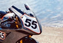 El frontal ha sido diseñado por Royal Motorcycles