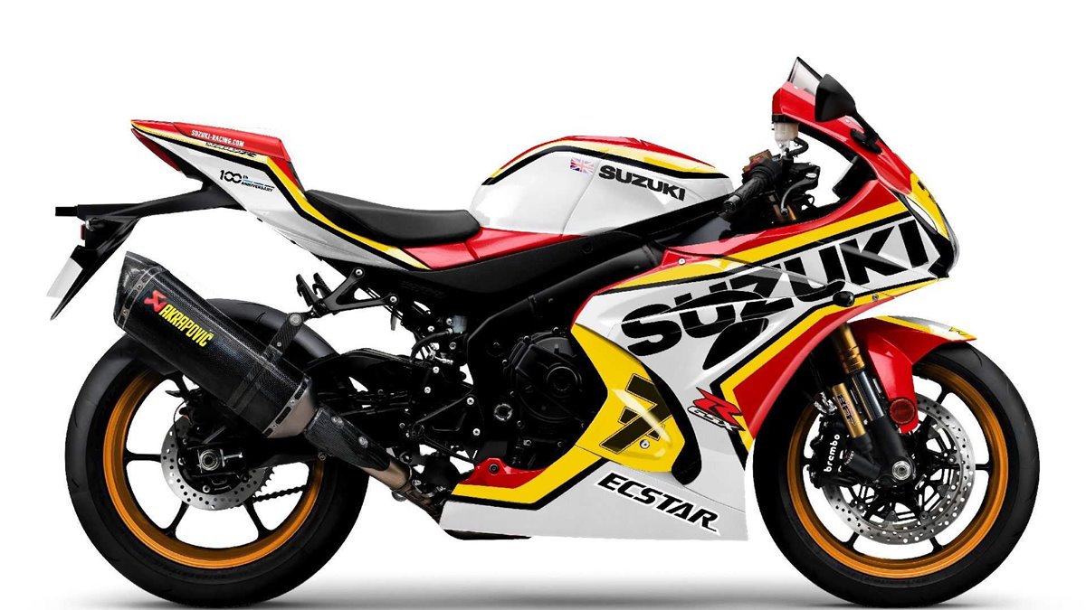 Suzuki GSX-R1000  Barry Sheene 1977 Edition