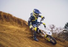 Husqvarna TC65 en acción