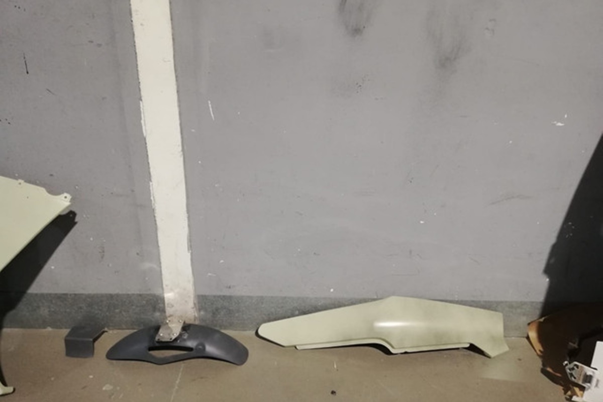 Fibras listas para ser pintadas