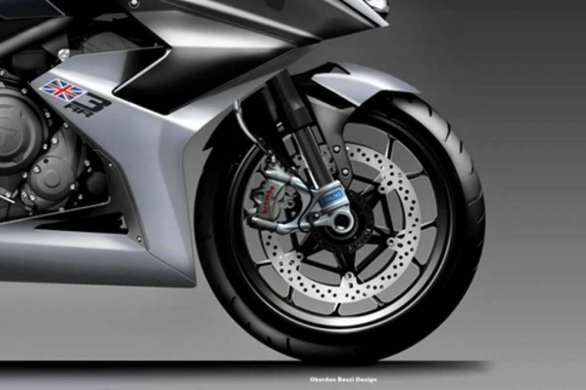 Triumph Trident 660 RR de Oberdan Bezzi
