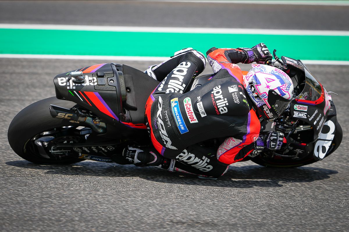Aleix Espargaró en carrera