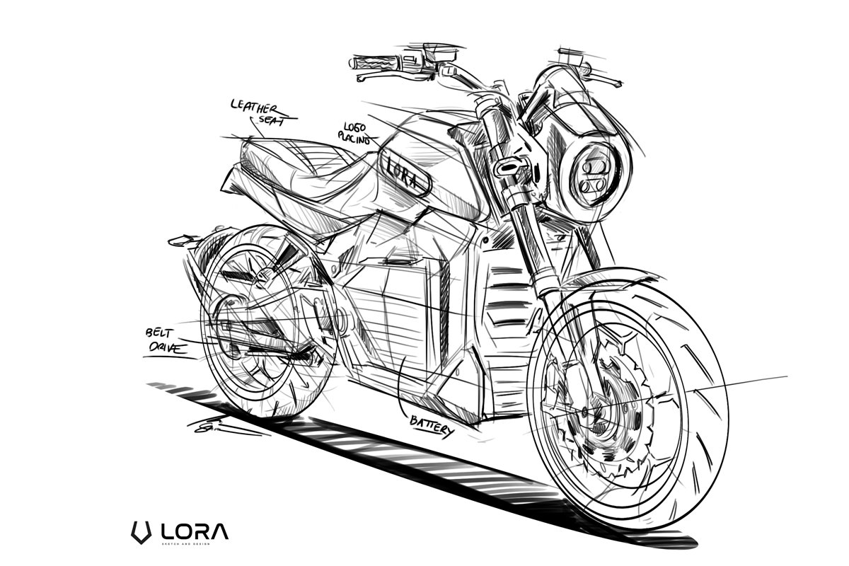 Bocetos sobre el diseño de la Lora