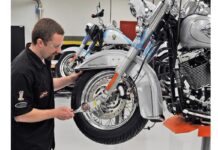 Trabajo en la factoría de Harley