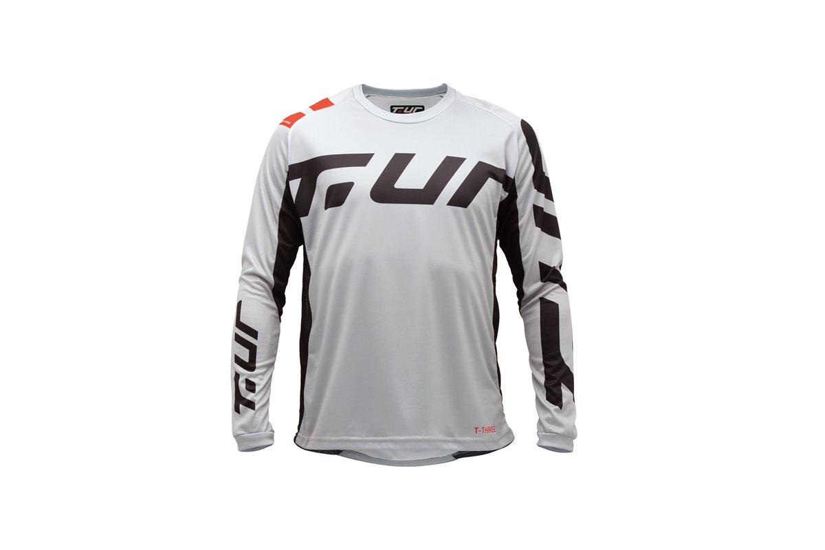Camiseta T.ur Three blanco/negro