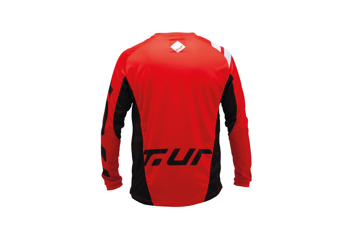 Camiseta T.ur Three rojo/blanco