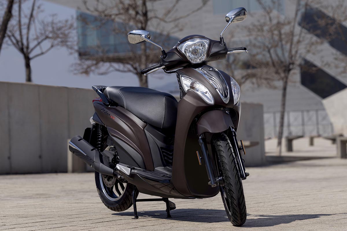Solo el Kymco Miller dispone de ABS en las dos ruedas