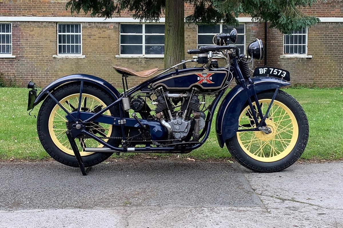 Excelsior 750cc Super-X de 1928