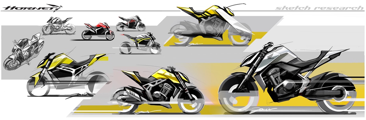Diseños Honda Hornet Concept