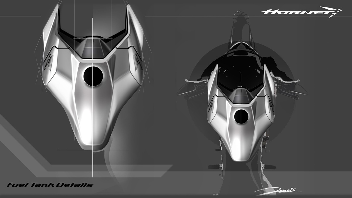Depósito Honda Hornet Concept