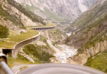 Las carreteras suizas son una delicia para conducir