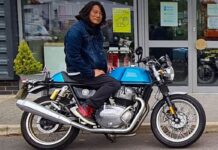 Visita del actor Sung-Ho Kang a las instalaciones de Royal Enfield