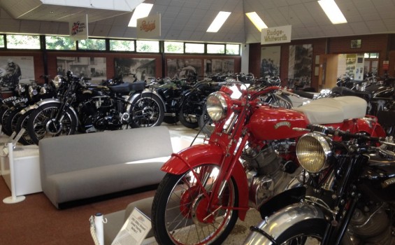 "Try a Classic Bike days" en el Museo de la Motocicleta de Reino Unido