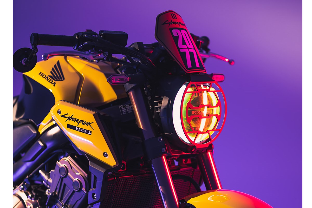 Honda CB650R Cyberpunk 2077