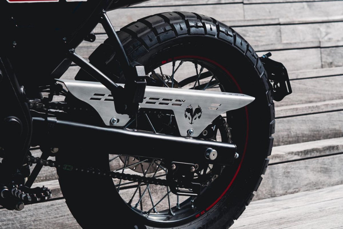 Royal Enfield Scram 411 personalizada