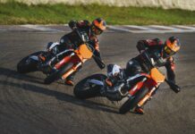 KTM 450 SMR 2023 en acción