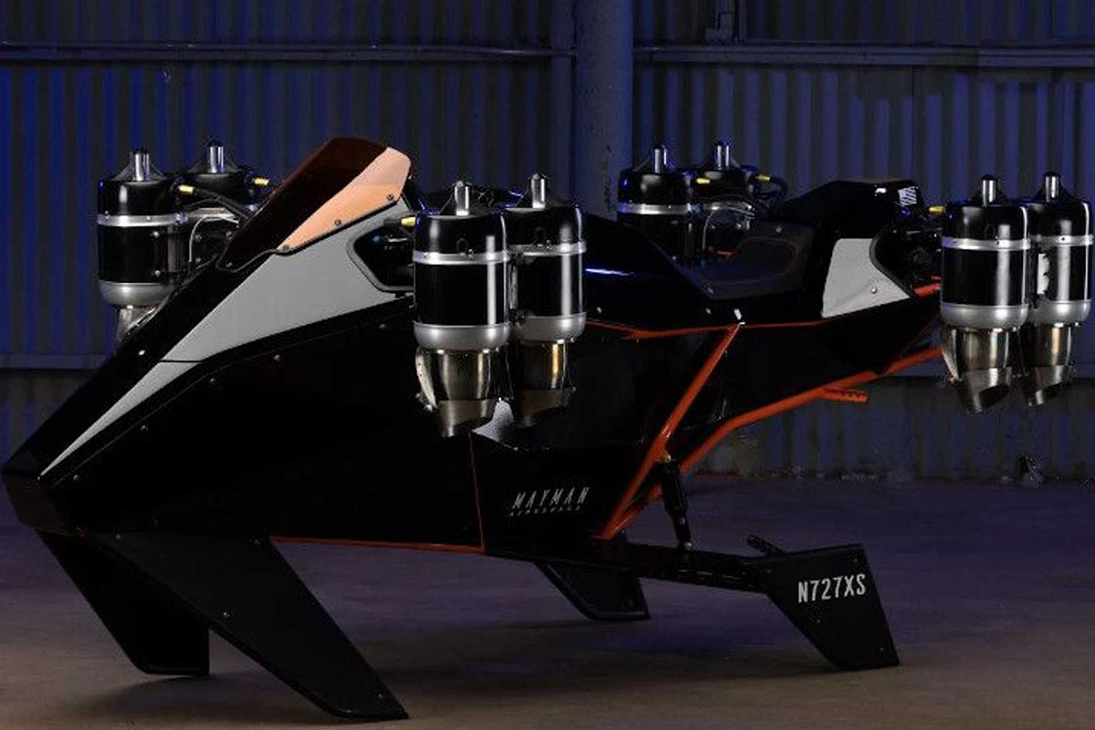 Speeder Air, la última (y sorprendente) moto voladora que hemos conocido