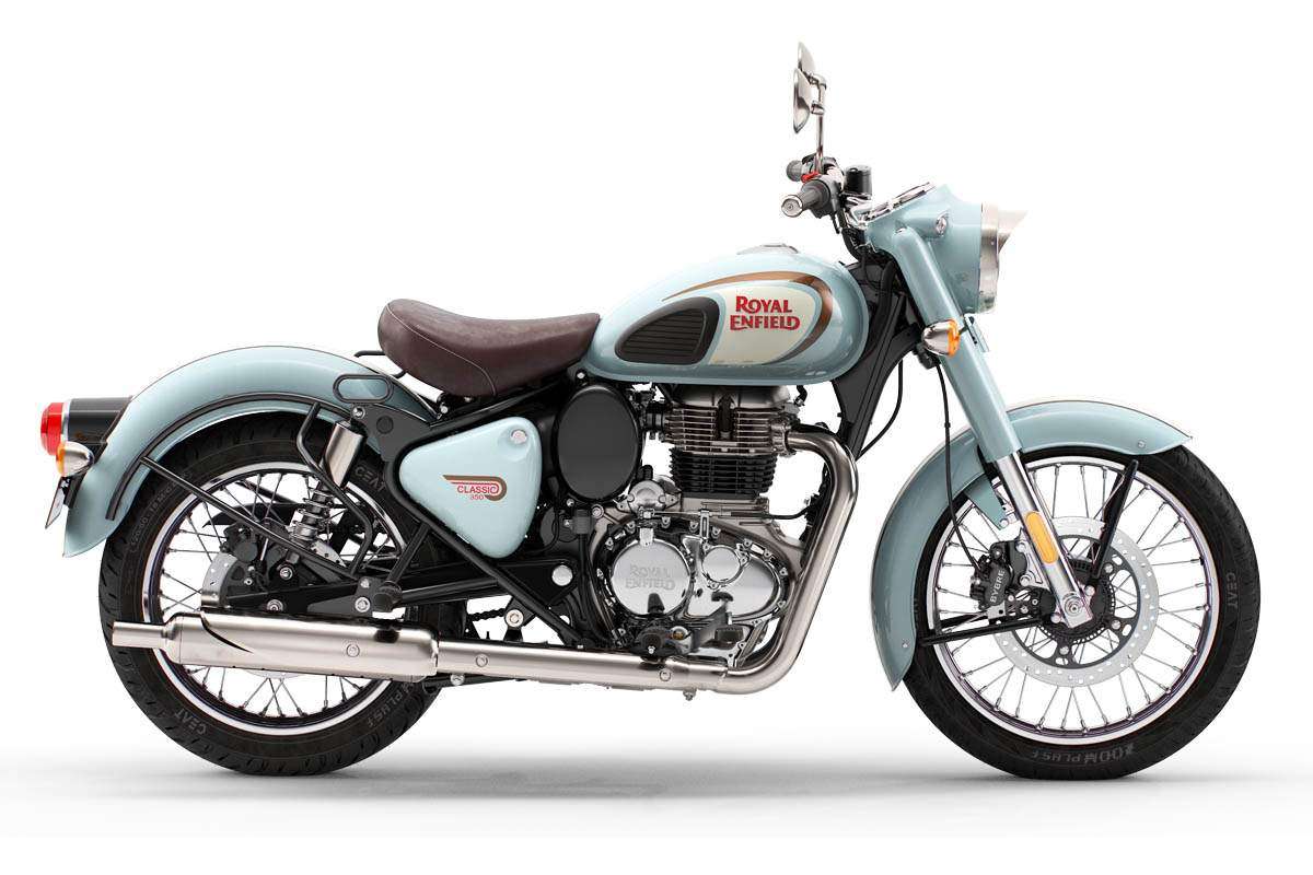 Royal Enfield Classic 350 Halycon gris 2022