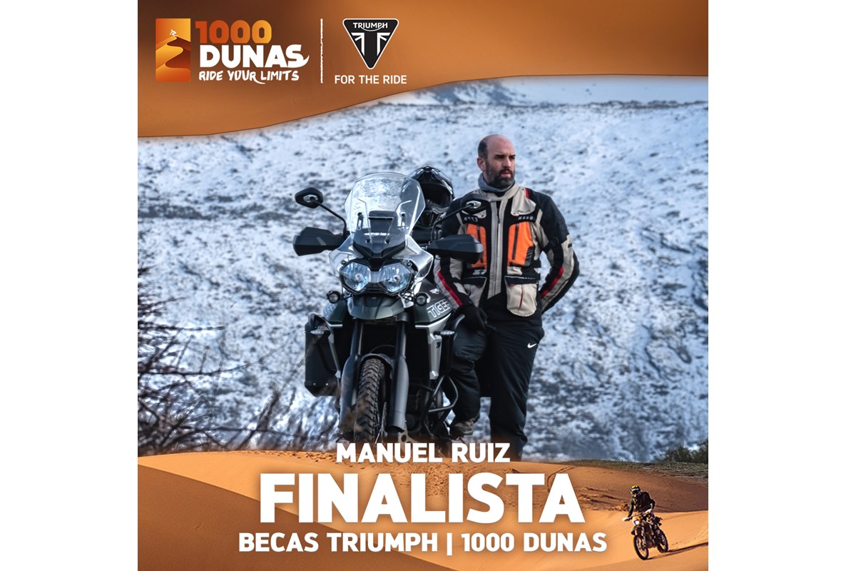 Las becas Triumph 1000 Dunas ya tienen finalistas