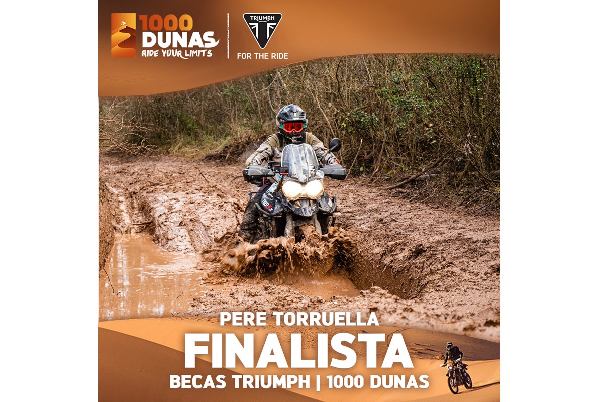 Las becas Triumph 1000 Dunas ya tienen finalistas