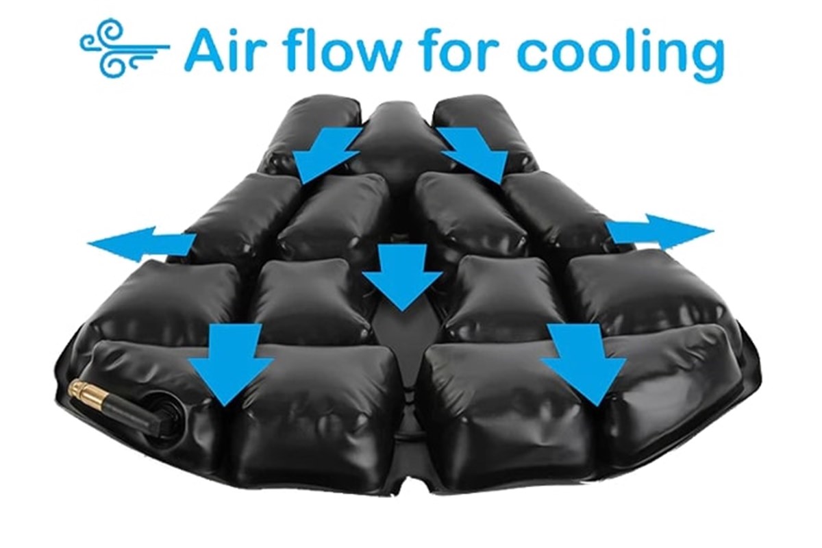 Cojín para asiento de moto ComfortAir