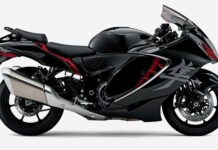 Nuevos esquemas de color de la Suzuki Hayabusa 2022