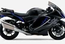 Nuevos esquemas de color de la Suzuki Hayabusa 2022