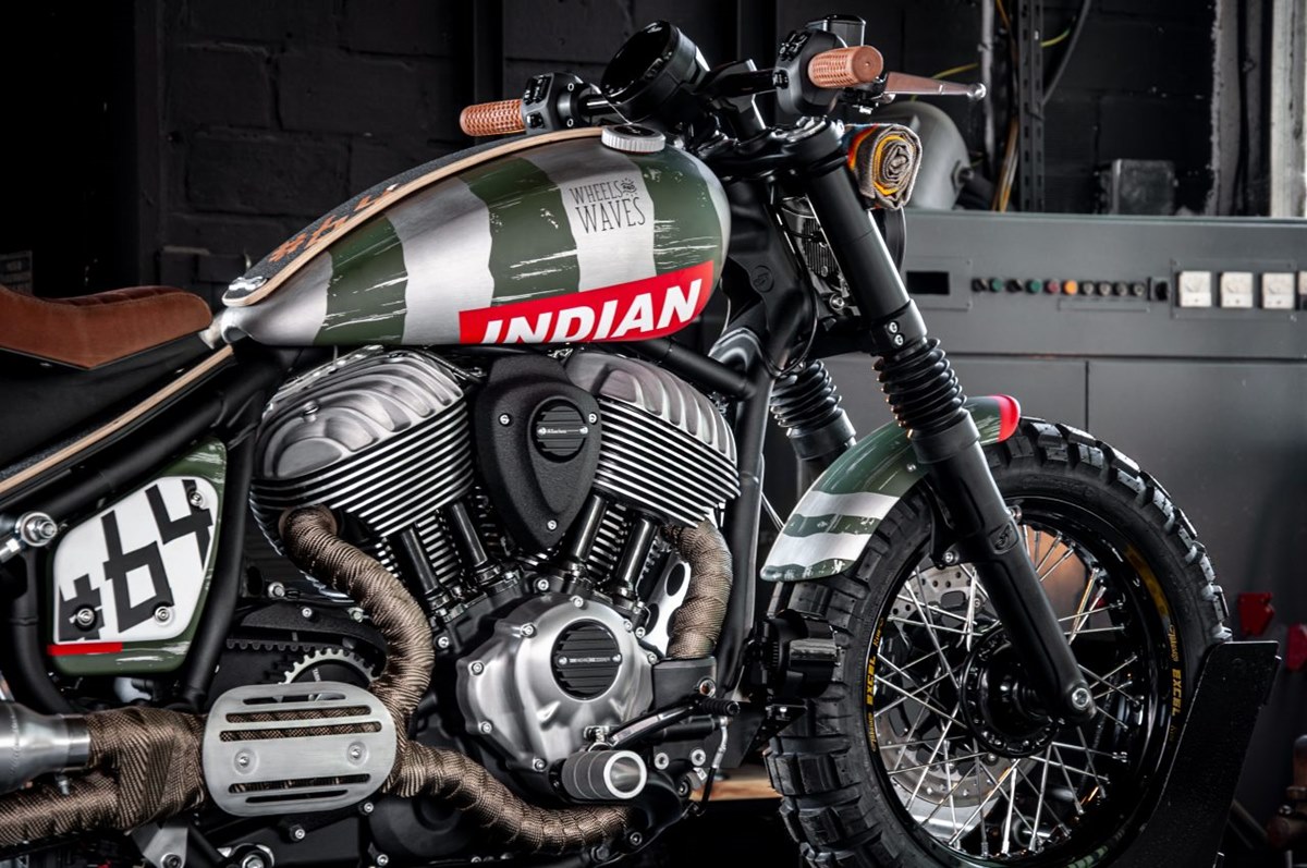 Indian Chief GRIND Machine by Tank Machine x Rise Designs
