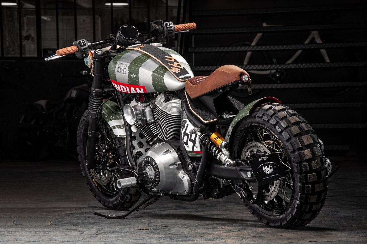 Indian Chief GRIND Machine by Tank Machine x Rise Designs