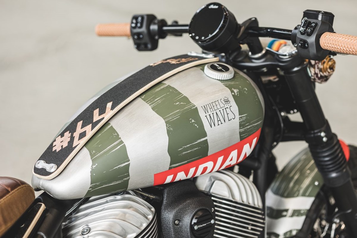 Indian Chief GRIND Machine by Tank Machine x Rise Designs