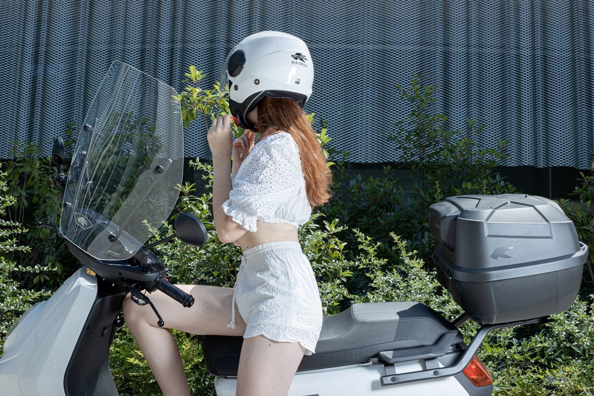 Gama de baules Kappa para scooter eléctrico