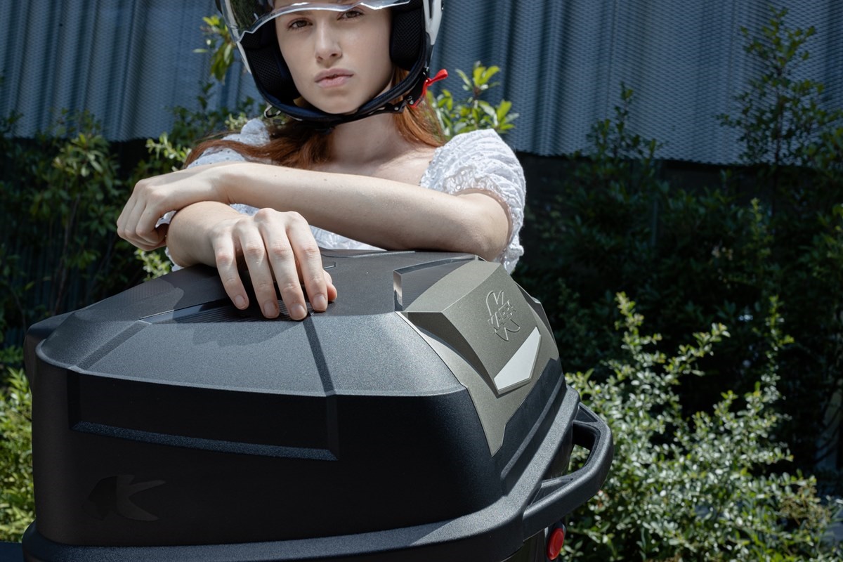 Gama de baules Kappa para scooter eléctrico