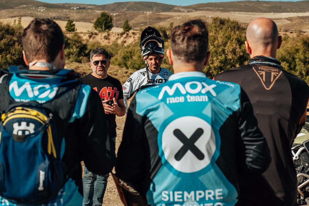 Fase final becas Triumph 1000 Dunas 2022