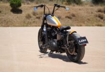 Harley Sportster Bobber Gulf LDK