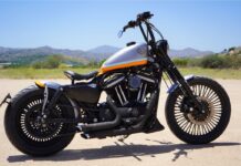 Harley Sportster Bobber Gulf LDK
