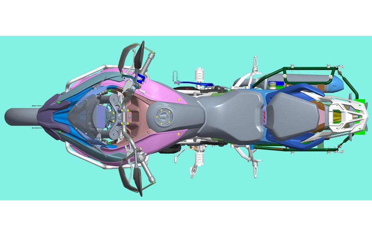 Nuevas imágenes de la futura Benelli TRK 702 2023