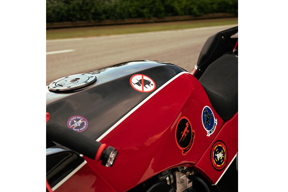 Kawasaki H2R 'Project Z' de FTG Moto homenaje a Top Gun
