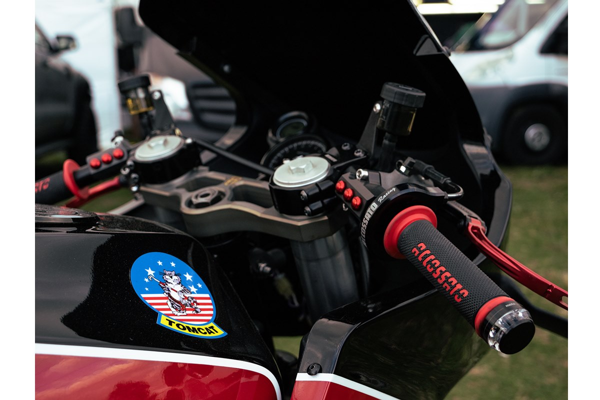 Kawasaki H2R 'Project Z' de FTG Moto homenaje a Top Gun