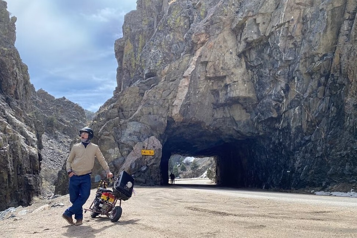 Recreando el viaje por carretera de la película "Dos tontos muy Tontos"