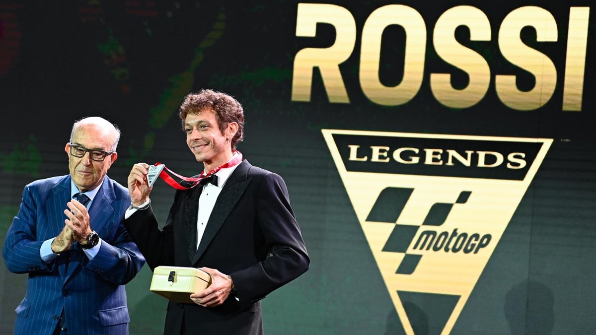 Temporada 2021: es nombrado leyenda de MotoGP