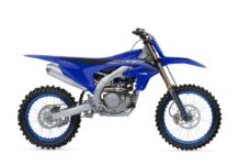 Yamaha YZ450F, vista lateral