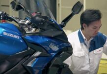 Pruebas de verificación en la Suzuki GSX-S1000GT 2022