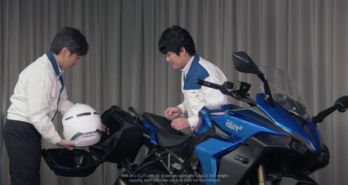 Pruebas de verificación en la Suzuki GSX-S1000GT 2022