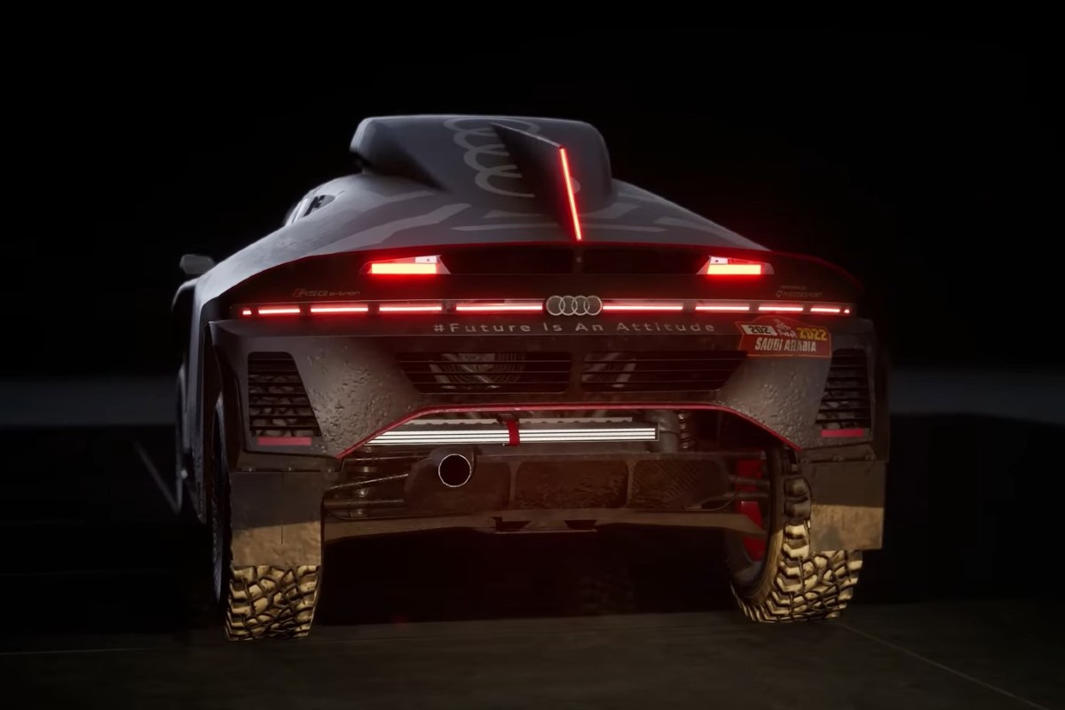 Audi RS Q e-tron vista traseta pura