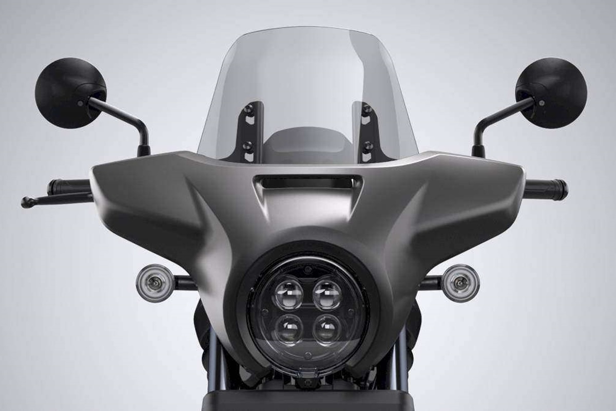 Nueva versión tourer 2023 de la Honda CMX1100 Rebel
