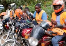 Motoristas en Nigeria